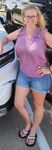 Mature blonde clothed/unclothed