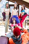 Margo von Teese, Alice Flore, Andrew Marshall, Erika Mori