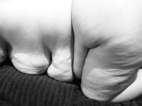 Side view of a fatty