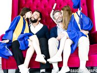 Maya Woulfe, Myra Moans - Our Naughty Graduation Pact