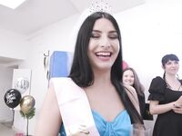 Vittoria Devine - Bachelor party of Katsaros wet, Vittoria