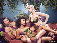 SKYE BLUE & ALINA ALI - (DEEPER) Wallflower