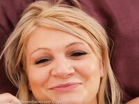 ashley titjob facial