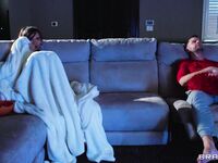 Aviana Violet - Movie Night Slut Steals Cock