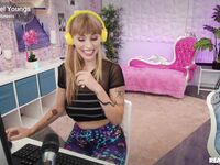 Angel Youngs -  Sexy Streamer Goes All The Way
