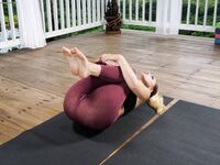 Dee-Blonde Yoga Girl