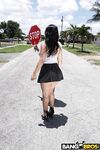 Rose Monroe - Crossing Guard Fucks a Big Butt