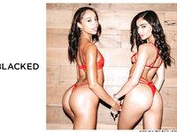 EMILY WILLIS & ALEXIS TAE - (BLACKED) Peach