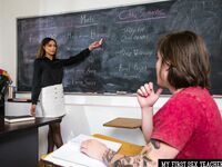 Cassie Del Isla - French Teacher Cassie Del Isla Strips To H