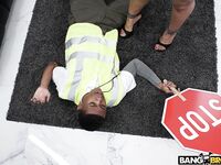 Rose Monroe - Crossing Guard Fucks a Big Butt
