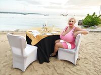 Claudia Marie outdoors