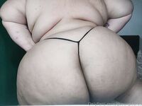 BBW outdoor big ass chubby