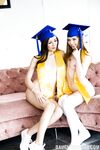 Maya Woulfe, Myra Moans - Our Naughty Graduation Pact
