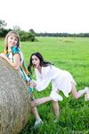 Arete & Yeva In The Field