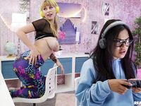 Angel Youngs -  Sexy Streamer Goes All The Way