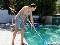 Kenzie Taylor, Diamond Foxxx - Fucking The Pool Guy 2