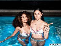 ARIANA MARIE & CECILIA LION - (VIXEN) Break