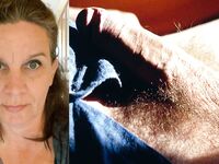 Bettina Riedel clothed and unclothed