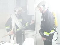 Monika Fox - Lets 2 Firemen Who Put Out A House Fire DP Her