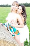 Arete & Yeva In The Field
