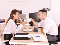 Liya Silver - Sexy Secretary Fucked