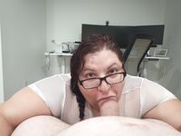 BBWLovr69 BBW Wife Sucking Fat Cock