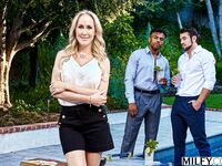 Brandi Love - Hotwife Seduces Hubbys 2 Young Eager Interns