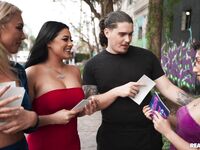 Serena Santos, Kira Perez, Madison Blaze - Party Promoters