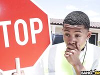 Rose Monroe - Crossing Guard Fucks a Big Butt
