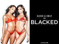 EMILY WILLIS & ALEXIS TAE - (BLACKED) Peach