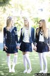 ELSA JEAN & More-(BLACKED) Preppy Girl Threesome Get 3 BBC's