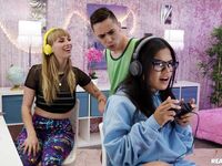 Angel Youngs -  Sexy Streamer Goes All The Way