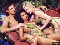 SKYE BLUE & ALINA ALI - (DEEPER) Wallflower
