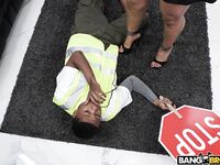 Rose Monroe - Crossing Guard Fucks a Big Butt