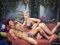 SKYE BLUE & ALINA ALI - (DEEPER) Wallflower