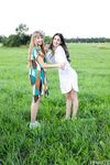 Arete & Yeva In The Field