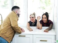 Luna Luxe, Kona Jade - Caught, Stuck, and Fucked