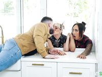 Luna Luxe, Kona Jade - Caught, Stuck, and Fucked