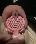 Sissy Kira slut  chastity lingerie and dildo