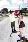Rose Monroe - Crossing Guard Fucks a Big Butt