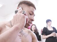 Vittoria Devine - Bachelor party of Katsaros wet, Vittoria