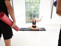 Tina Kay DP Yoga Session